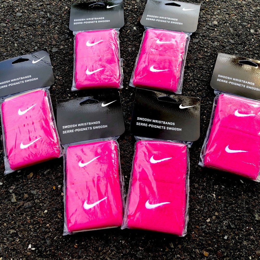 Breast cancer awareness wristbands